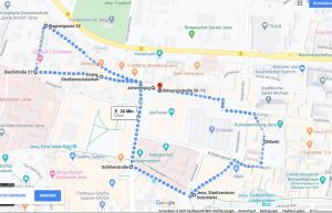 Frauen*streik Demoroute 2020